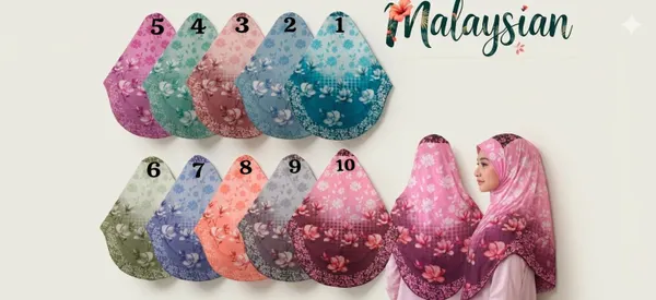 Premium Malaysian Scarf | HJ291